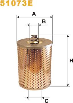 WIX Filters 51073E - Eļļas filtrs ps1.lv