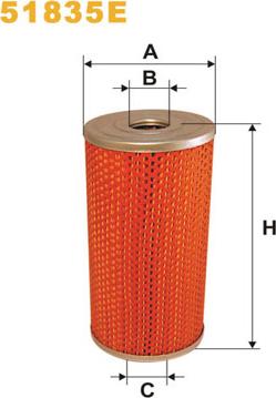 WIX Filters 51835E - Eļļas filtrs ps1.lv