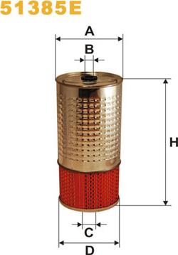 WIX Filters 51385E - Eļļas filtrs ps1.lv