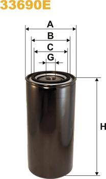 WIX Filters 33690E - Degvielas filtrs ps1.lv