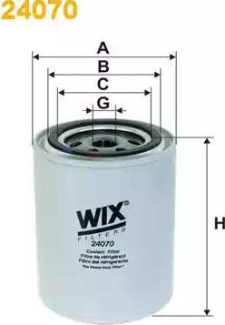 WIX Filters 24070 - Dzesēšanas šķidruma filtrs ps1.lv