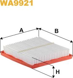 WIX Filters WA9921 - Gaisa filtrs ps1.lv