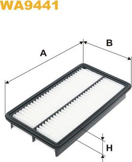 WIX Filters WA9441 - Gaisa filtrs ps1.lv