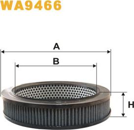 WIX Filters WA9466 - Gaisa filtrs ps1.lv