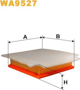 WIX Filters WA9527 - Gaisa filtrs ps1.lv