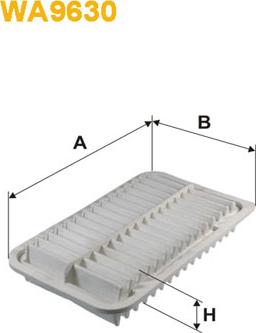 WIX Filters WA9630 - Gaisa filtrs ps1.lv