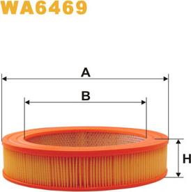 WIX Filters WA6469 - Gaisa filtrs ps1.lv