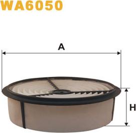 WIX Filters WA6050 - Gaisa filtrs ps1.lv