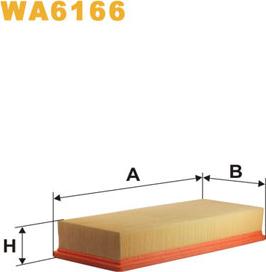 WIX Filters WA6166 - Gaisa filtrs ps1.lv