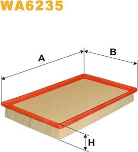 WIX Filters WA6235 - Gaisa filtrs ps1.lv