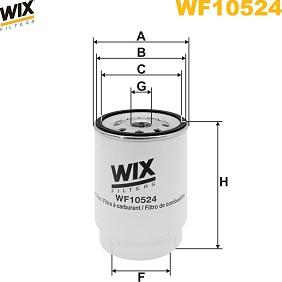 WIX Filters WF10524 - Degvielas filtrs ps1.lv