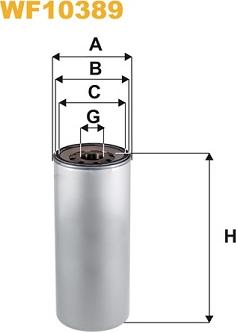 WIX Filters WF10389 - Degvielas filtrs ps1.lv