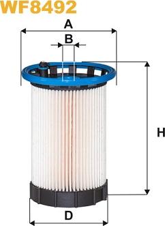 WIX Filters WF8492 - Degvielas filtrs ps1.lv