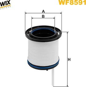 WIX Filters WF8591 - Degvielas filtrs ps1.lv