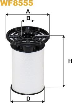 WIX Filters WF8555 - Degvielas filtrs ps1.lv