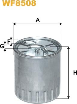 WIX Filters WF8508 - Degvielas filtrs ps1.lv