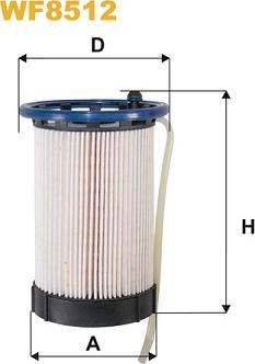 WIX Filters WF8512 - Degvielas filtrs ps1.lv