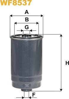 WIX Filters WF8537 - Degvielas filtrs ps1.lv