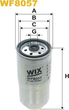 WIX Filters WF8057 - Degvielas filtrs ps1.lv