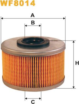 WIX Filters WF8014 - Degvielas filtrs ps1.lv