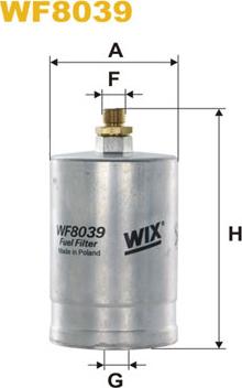 WIX Filters WF8039 - Degvielas filtrs ps1.lv