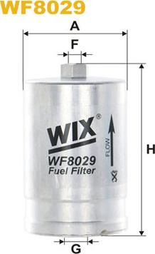 WIX Filters WF8029 - Degvielas filtrs ps1.lv