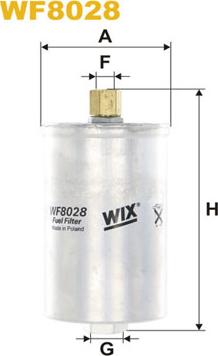 WIX Filters WF8028 - Degvielas filtrs ps1.lv