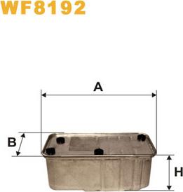 WIX Filters WF8192 - Degvielas filtrs ps1.lv