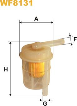 WIX Filters WF8131 - Degvielas filtrs ps1.lv