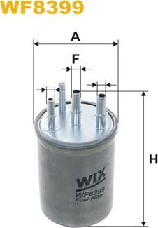 WIX Filters WF8399 - Degvielas filtrs ps1.lv