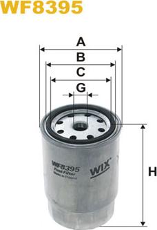 WIX Filters WF8395 - Degvielas filtrs ps1.lv