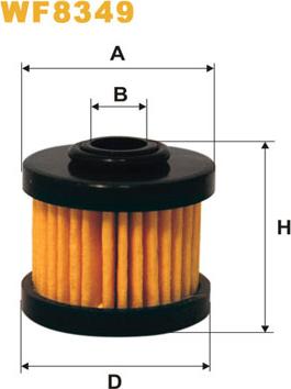 WIX Filters WF8349 - Degvielas filtrs ps1.lv