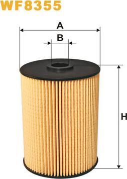 WIX Filters WF8355 - Degvielas filtrs ps1.lv