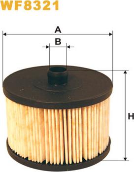 WIX Filters WF8321 - Degvielas filtrs ps1.lv