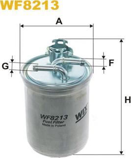 WIX Filters WF8213 - Degvielas filtrs ps1.lv