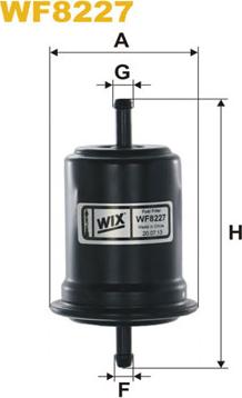 WIX Filters WF8227 - Degvielas filtrs ps1.lv