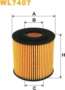 WIX Filters WL7407 - Eļļas filtrs ps1.lv