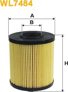 WIX Filters WL7484 - Eļļas filtrs ps1.lv