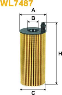 WIX Filters WL7487 - Eļļas filtrs ps1.lv