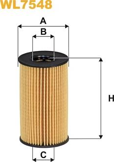 WIX Filters WL7548 - Eļļas filtrs ps1.lv