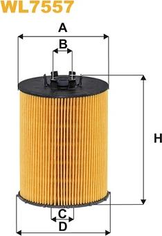 WIX Filters WL7557 - Eļļas filtrs ps1.lv