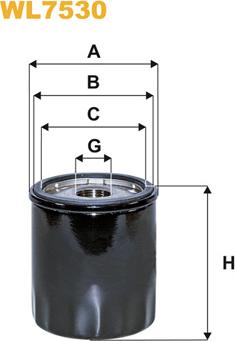 WIX Filters WL7530 - Eļļas filtrs ps1.lv