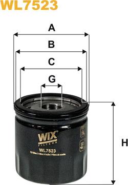 WIX Filters WL7523 - Eļļas filtrs ps1.lv