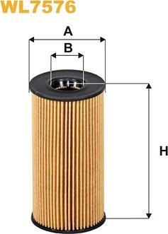 WIX Filters WL7576 - Eļļas filtrs ps1.lv