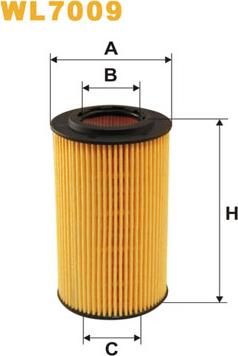 WIX Filters WL7009 - Eļļas filtrs ps1.lv