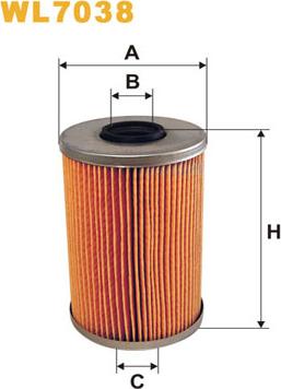 WIX Filters WL7038 - Eļļas filtrs ps1.lv