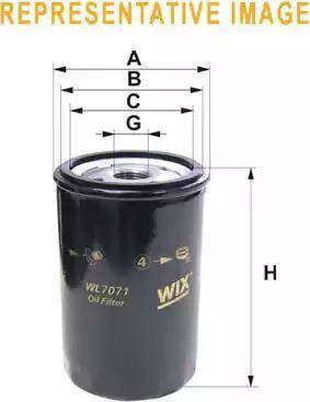 WIX Filters WL7139 - Eļļas filtrs ps1.lv