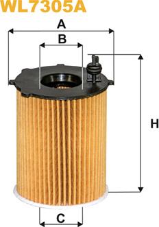 WIX Filters WL7305A - Eļļas filtrs ps1.lv