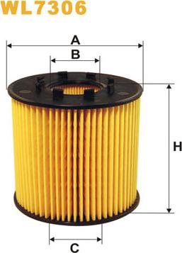 WIX Filters WL7306 - Eļļas filtrs ps1.lv