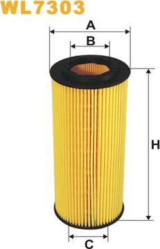 WIX Filters WL7303 - Eļļas filtrs ps1.lv